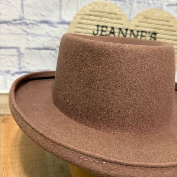 Astre Vintage 1960s Boater 100% Wool Hat Made in USA main image 6